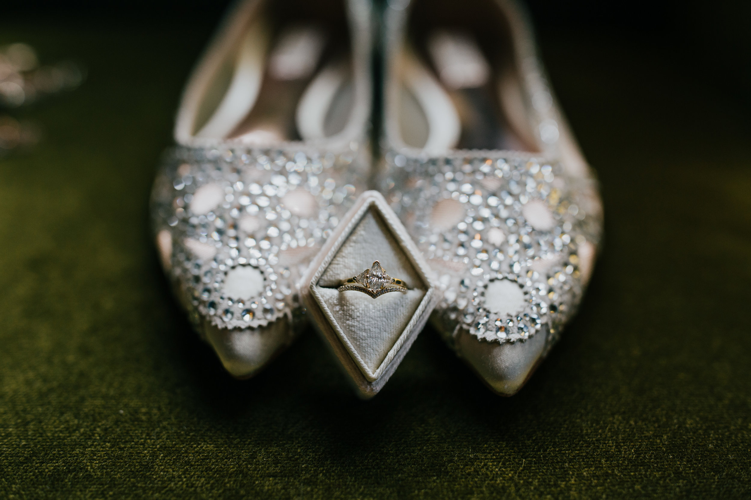 Rustic Bloom Photography | Wedding Shoe Inspiration | Badgley Mischka