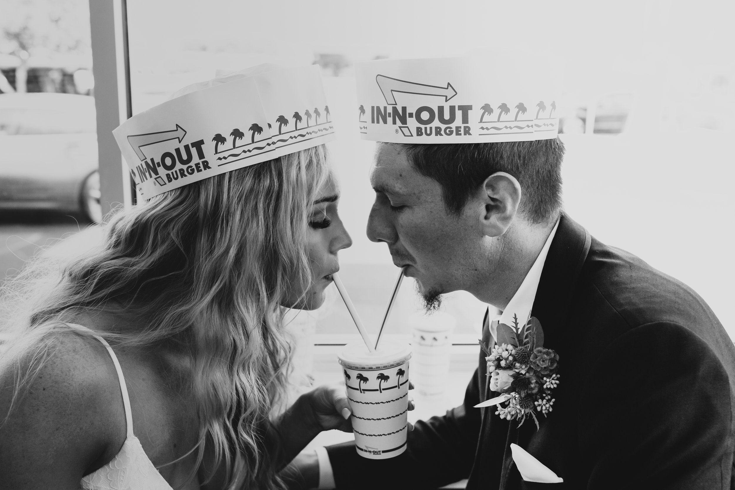 Rustic Bloom Photography | Fun Elopement Inspiration | In-N-Out Burger